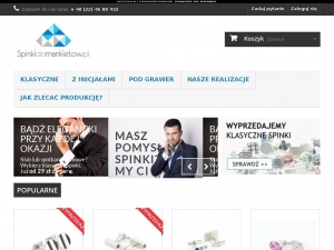 Największy wybór online spinek do mankietów