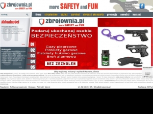 Sklep Zbrojownia.pl - More Safety and Fun